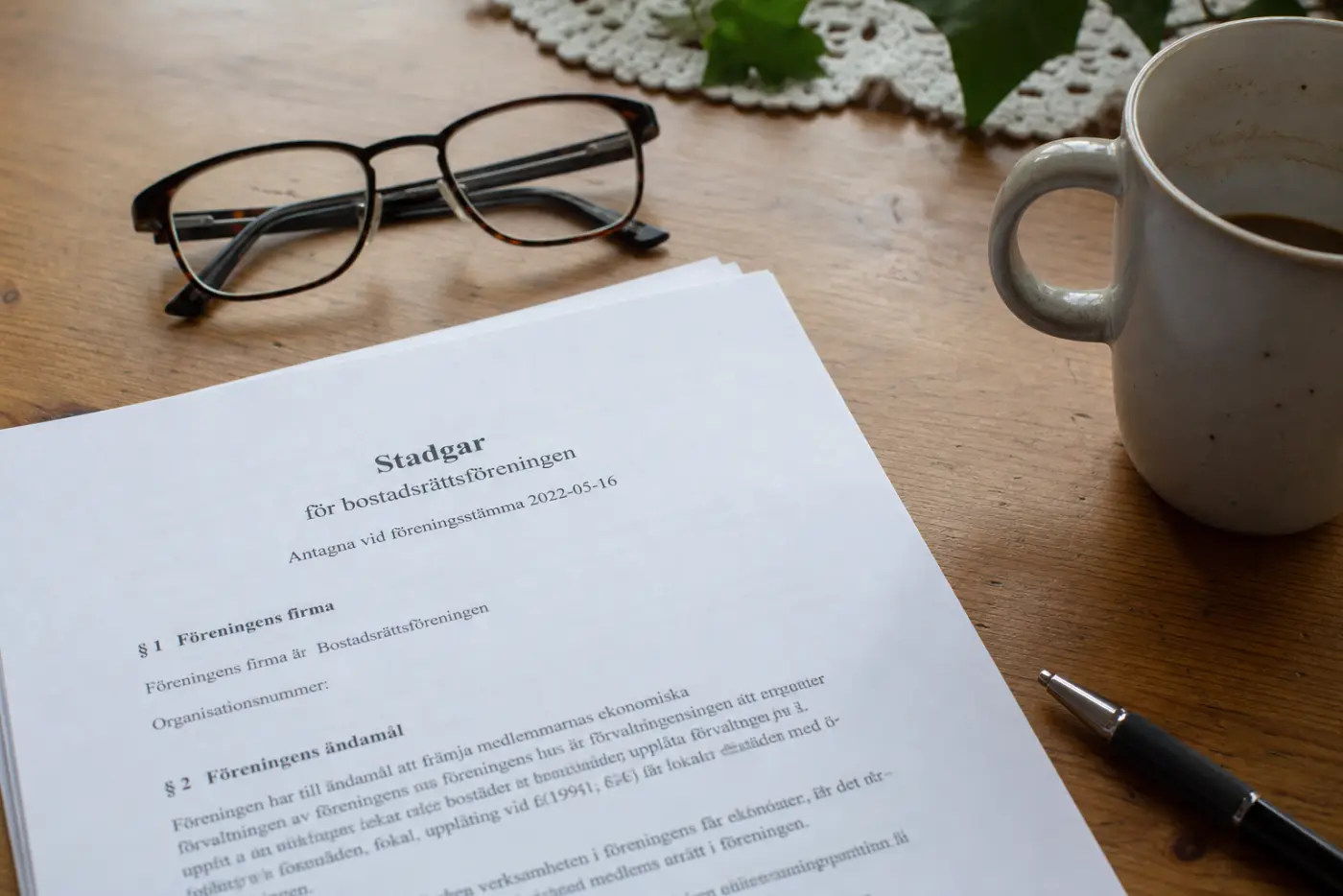Medlemmens kontra föreningens ansvar